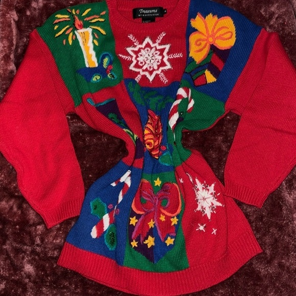 I.B.Diffusion Sweaters - I.B.DIFFUSION XMAS SWEATER Size S
